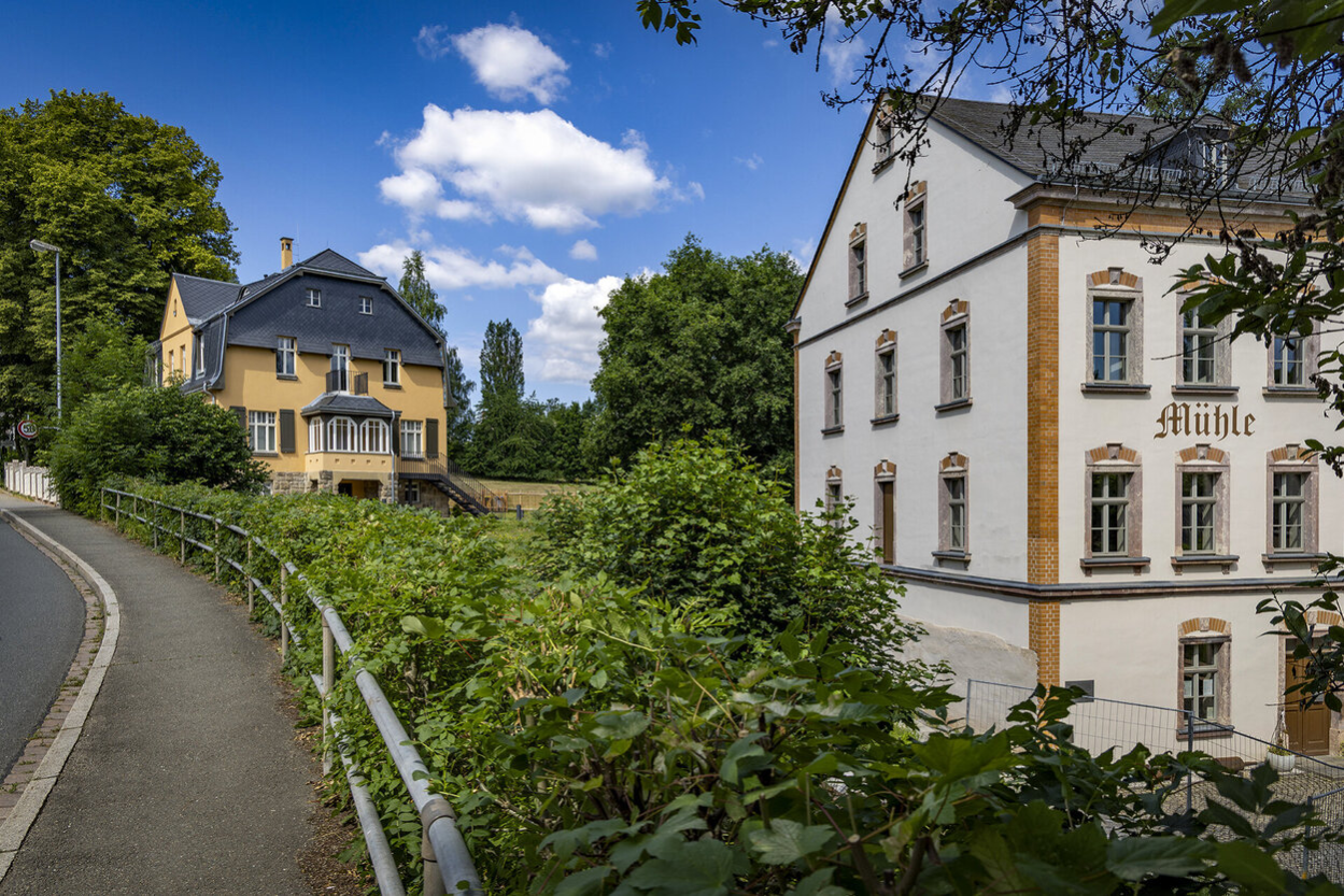 Karl-Schmidt-Rottluff Haus in Chemnitz-Rottluff und Wohnmühle, ehemals Elternhaus, jetzt Museum.