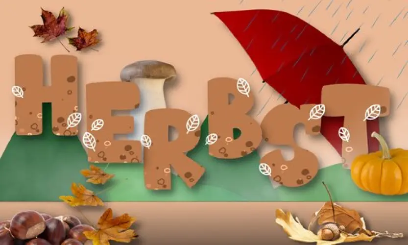 Making autumn mobiles
