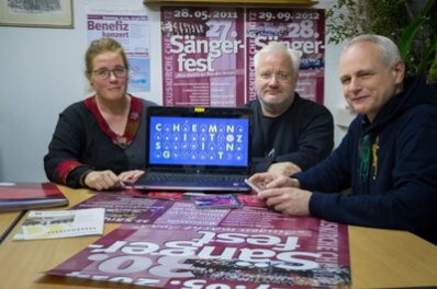 Kerstin Uhlig, Uwe Weise und Carsten Walther