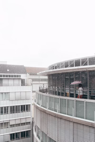 Hochhaus mit Dachterrasse von Tag24 in Chemnitz.