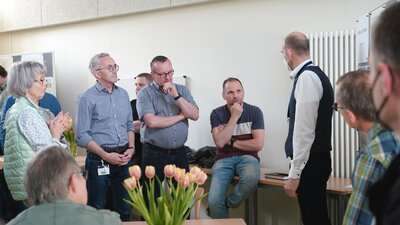 In den einzelnen Räumen wurden viele Fragen diskutiert, der meiste Gesprächsbedarf bestand zum Thema Stadtentwicklung und Bau.