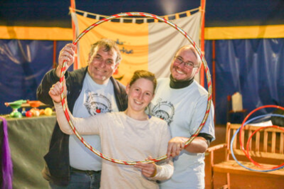 Das Team vom Zirkus Birikino