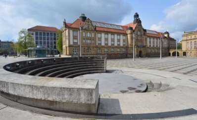 Innenstadt: Durch seine Sanierung mit Städtebaufördergeldern bietet das König-Albert-Museum den angemessenen Rahmen für die Präsentationen der Kunstsammlungen Chemnitz.