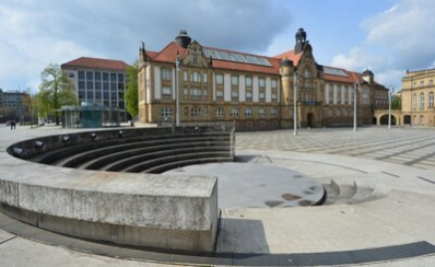 Innenstadt: Durch seine Sanierung mit Städtebaufördergeldern bietet das König-Albert-Museum den angemessenen Rahmen für die Präsentationen der Kunstsammlungen Chemnitz.