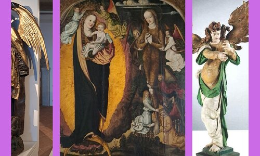 Kurator:innenführung und Öffentliche Führung: Die sichtbare und die unsichtbare Welt. Engeldarstellungen von der Romanik bis zum Barock