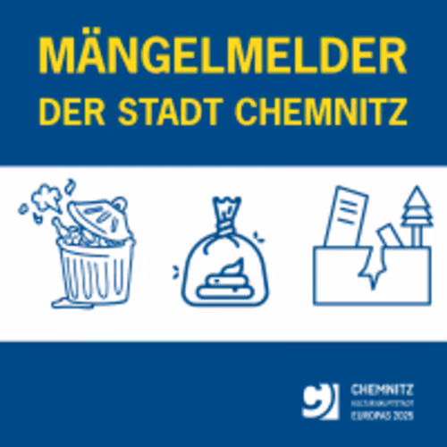 City of Chemnitz defect notifier: inform us about damage or contamination in public spaces!