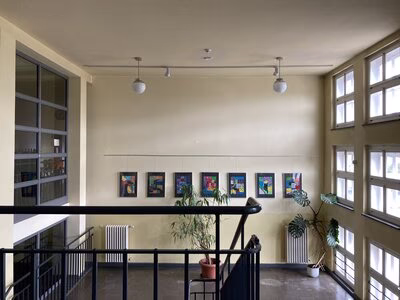 Diesterwegschule - Treppenhaus 2 - 2020