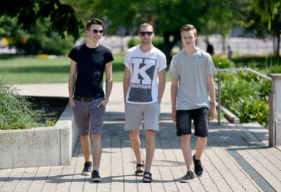 Jason Jack Weißbach, Florian Steiger und Maxim Kunze
