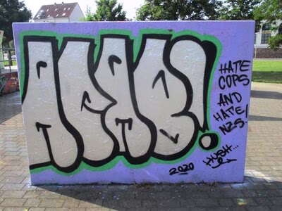 Graffiti-Übungsfläche im Konkordiapark
