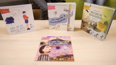 Die vier Chemnitzer Märchenbücher auf einen Blick.