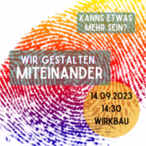 Wir.Gestalten.Miteinander: Miteinanderkonferenz f&uuml;r ein demokratisches Chemnitz - Bringen Sie Ihre Ideen f&uuml;r das neue kommunale Handlungskonzept zur Demokratief&ouml;rderung ein!
