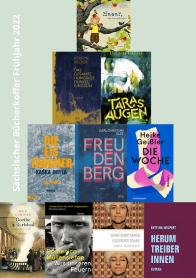 Die zehn Bücher im Sächsischen Bücherkoffer Frühjahr 2022