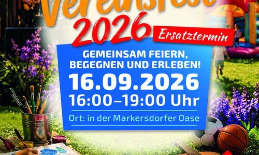 Vereinsfest in der Markersdorfer Oase