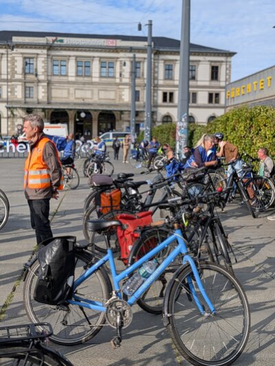 Start- und Zielort waren der Bahnhofsvorplatz am Hauptbahnhof.