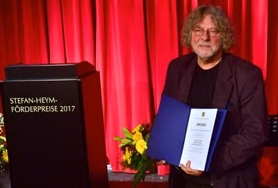 Jörg Beier erhielt den Stefan-Heym-Förderpreis