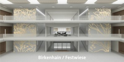 Siegerentwurf "Birkenhain/Festwiese"