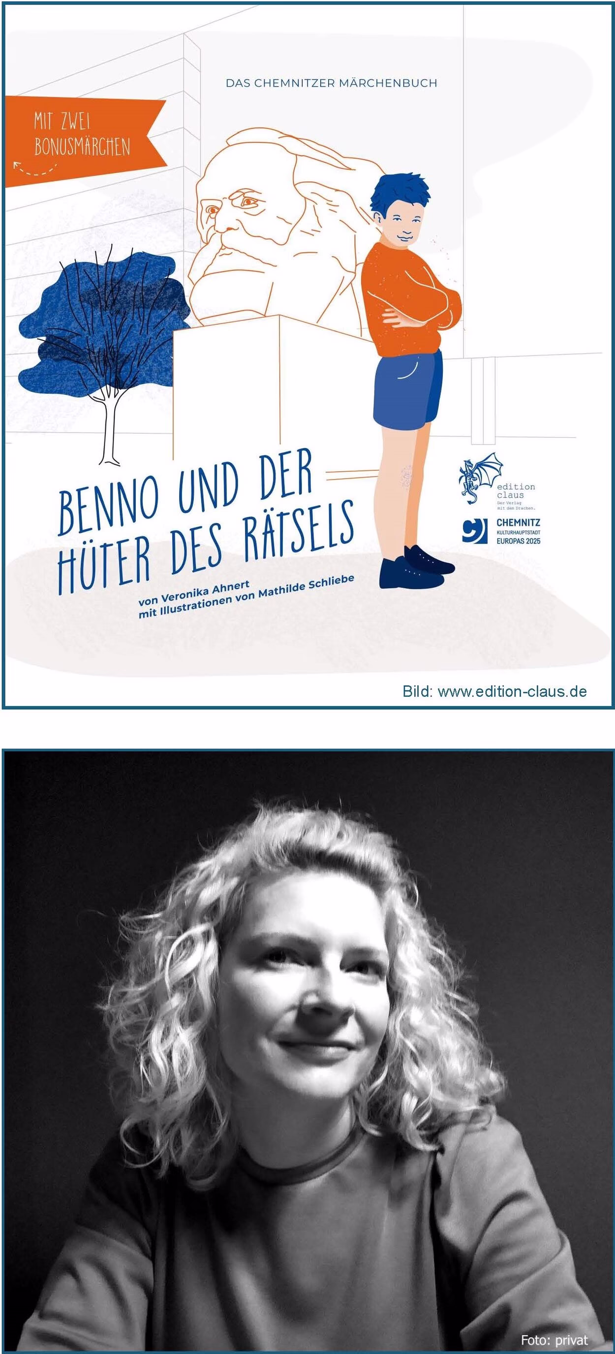 Buchcover / Autorin Veronika Ahnert