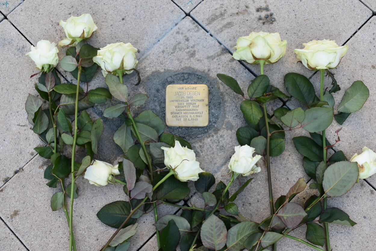 Stolperstein für Jacob Degen