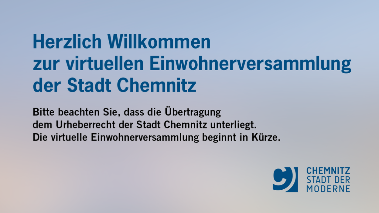 Aufzeichnung der virtuellen Einwohnerversammlung vom 24. April 2020