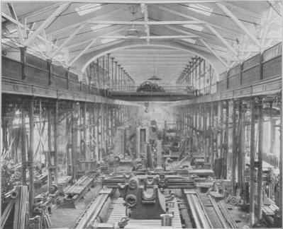 Blick in die historische des "Lokomotiven-Königs" Richard Hartmann.