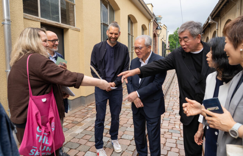 Delegation des EU-Japan-Fest-Komitees besucht Chemnitz