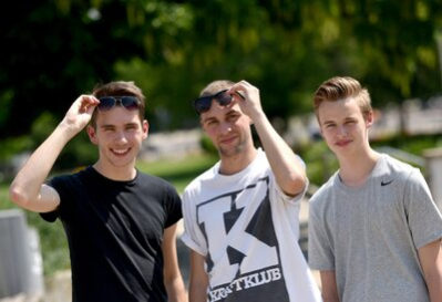 Jason Jack Weißbach, Florian Steiger und Maxim Kunze