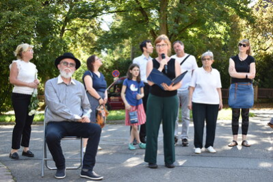 Stolpersteinverlegung für Familie Neumann