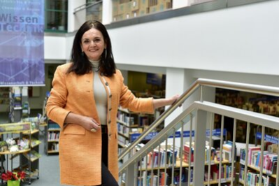 Die Stadtbibliothek Chemnitz ist Elke Beers Lebenswerk.