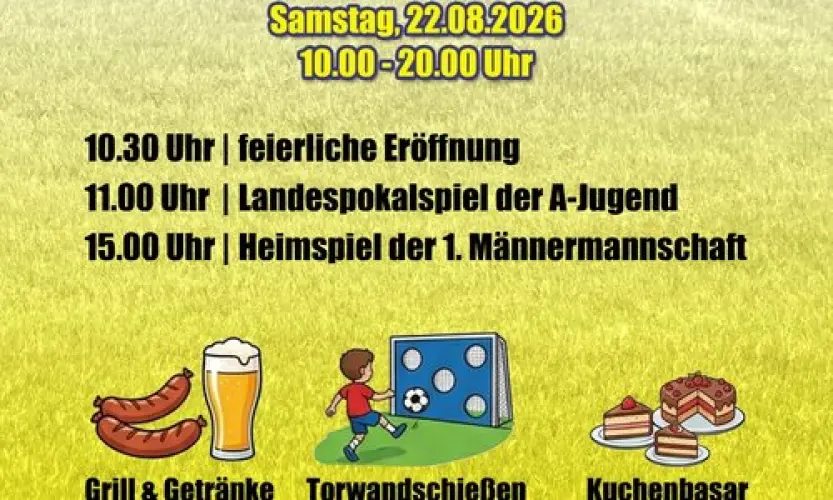 Er&ouml;ffnung des Vereinsheimes