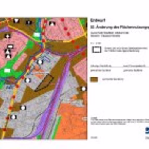 &Ouml;ffentliche Auslegung der 52. &Auml;nderung des Fl&auml;chennutzungsplanes der Stadt Chemnitz (Bereich Elsasser Stra&szlig;e, Altchemnitz): Ihre Stellungnahme erw&uuml;nscht!