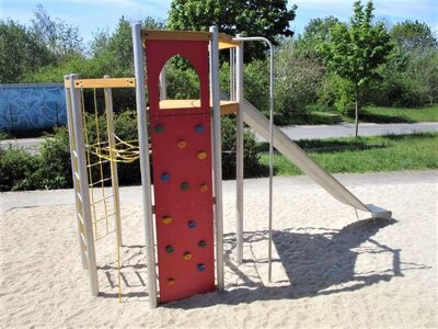 Spielplatz Reichenhainer Mühlberg, Klettergerüst