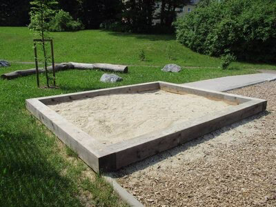 Spielplatz am Hochfeld, Sandkasten