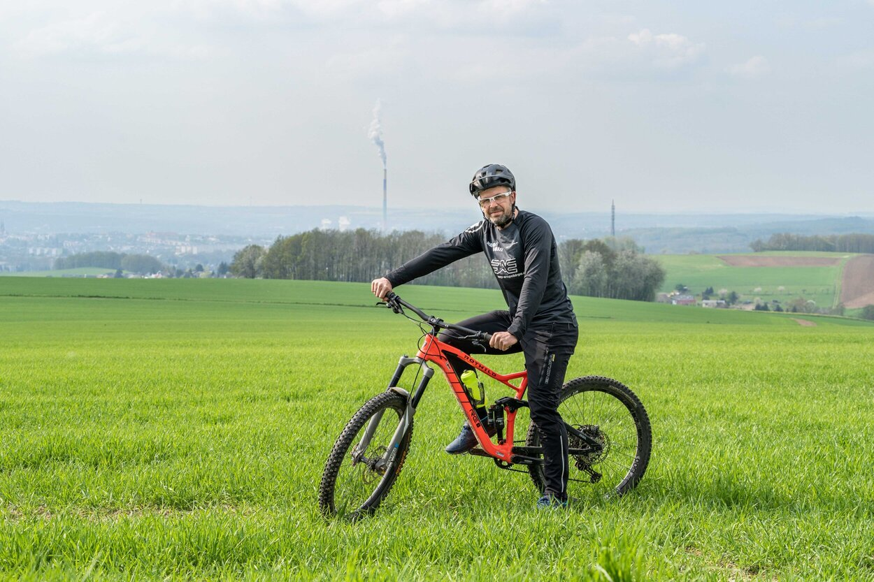 Trialfahrer Marco Hösel