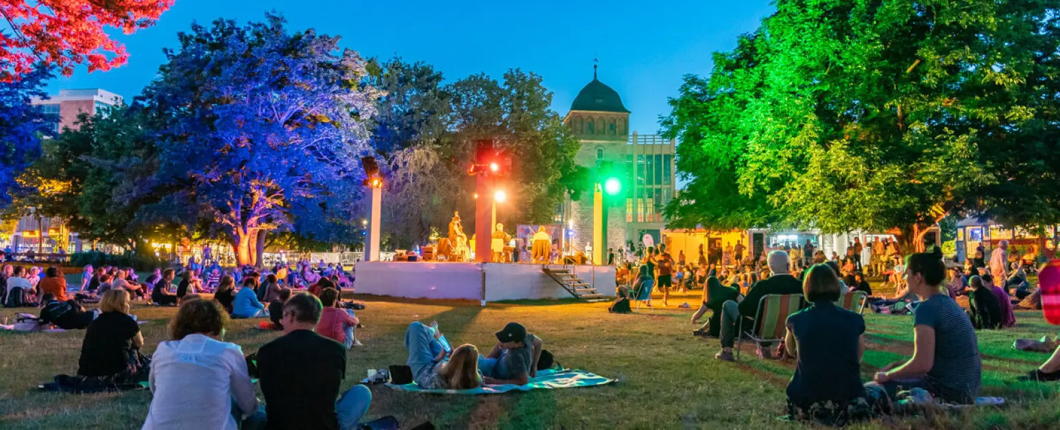 Parksommer im Stadthallenpark Chemnitz (Archivfoto)