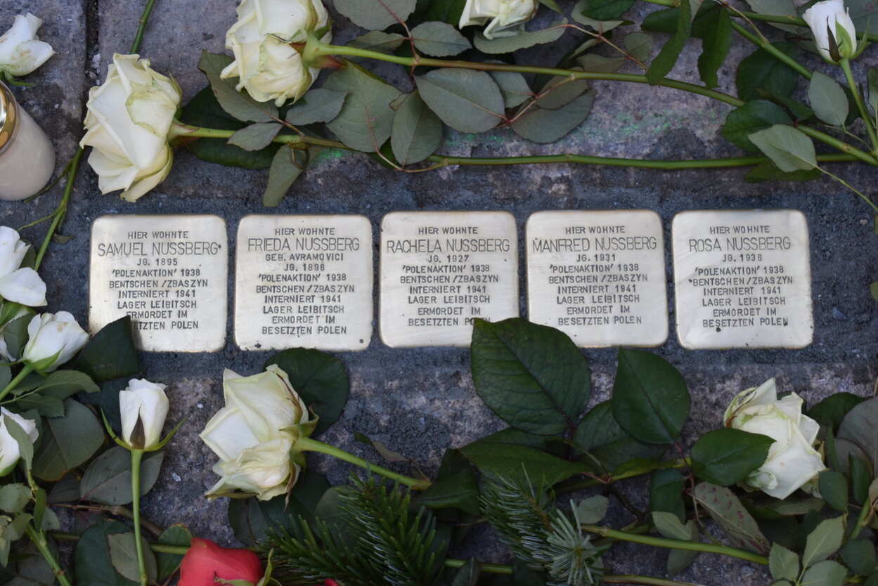 Stolpersteine für Familie Nussberg