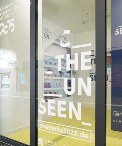 Der neue Infopoint im Hauptbahnhof Chemnitz