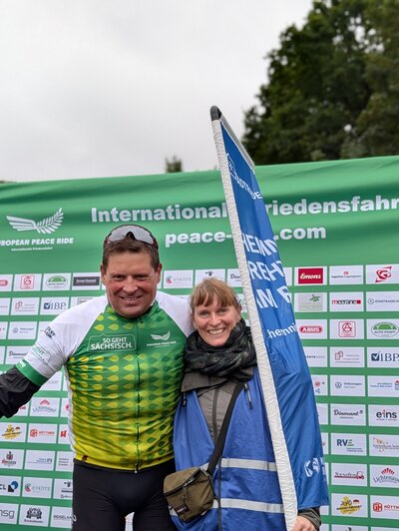 Jan Ullrich und Sarah Arnold