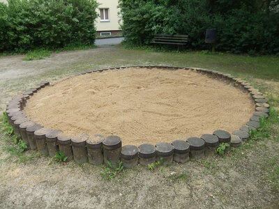 Spielplatz Robert-Blum-Platz, Sandkasten