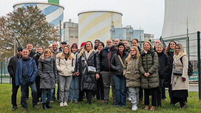 Teilnehmende des Ready4NetZero-Netzwerkes