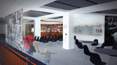 So soll das künftige Arbeitszimmer der Heym-Arbeitsbibliothek aussehen.