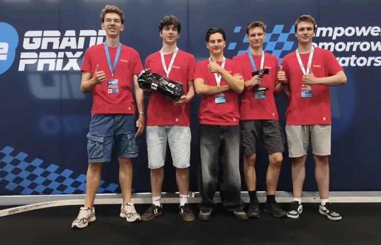 Pupils from Chemnitz at the Hydrogen World Championships
