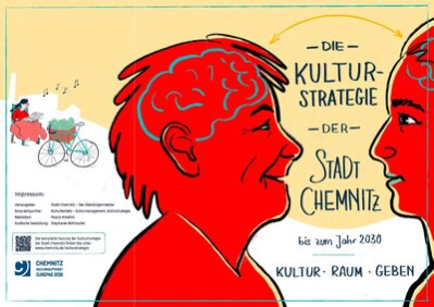 Faltblatt zur Kulturstrategie 2030 (Seite 1)