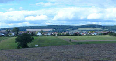 Blick über den Ort.