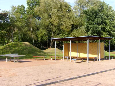 Freizeiteinrichtung im Park Chemnitzaue (Stadtteil Schloßchemnitz), Tischtennis