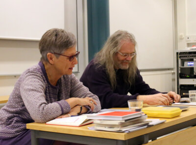 Hans Brinkmann-Abend an der Universität Tampere mit Einführung zu Vita und Werk Hans Brinkmanns durch Brigitte Reuter