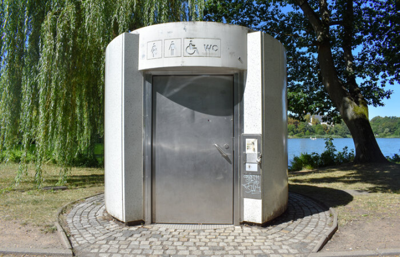Öffentliche Toiletten in der Innenstadt