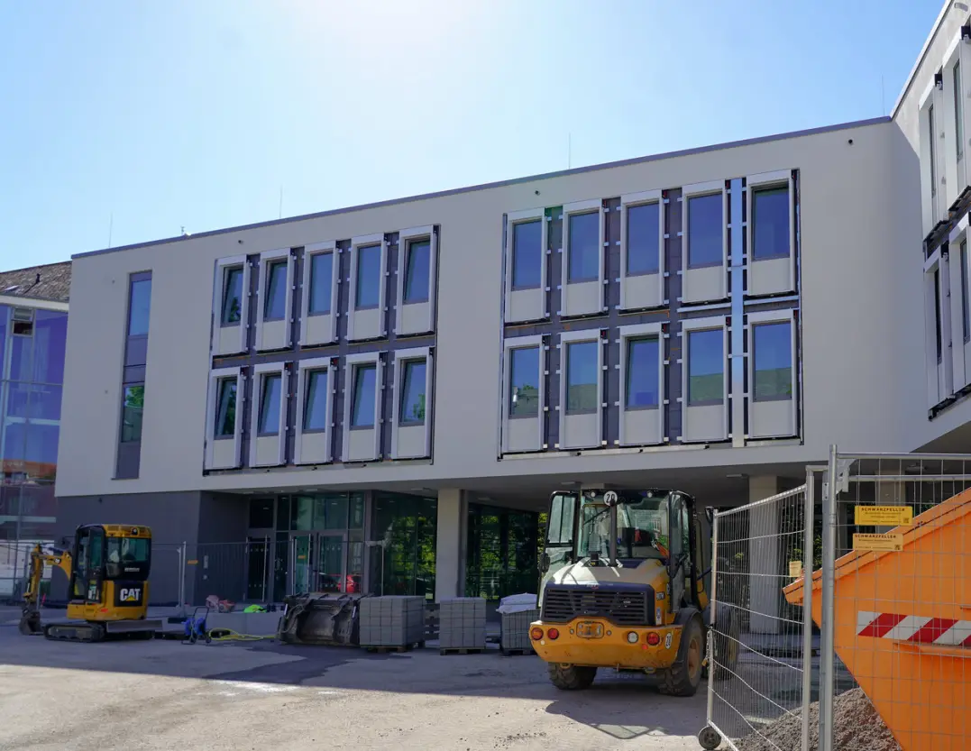 Anbau f&uuml;r die Kooperationsschule am Standort Brauhausstra&szlig;e