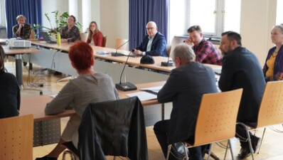 Gesprächsrunde mit dem Energieteam von Chemnitz