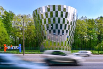 Der Trinkwasserspeicher an der Leipziger Straße.