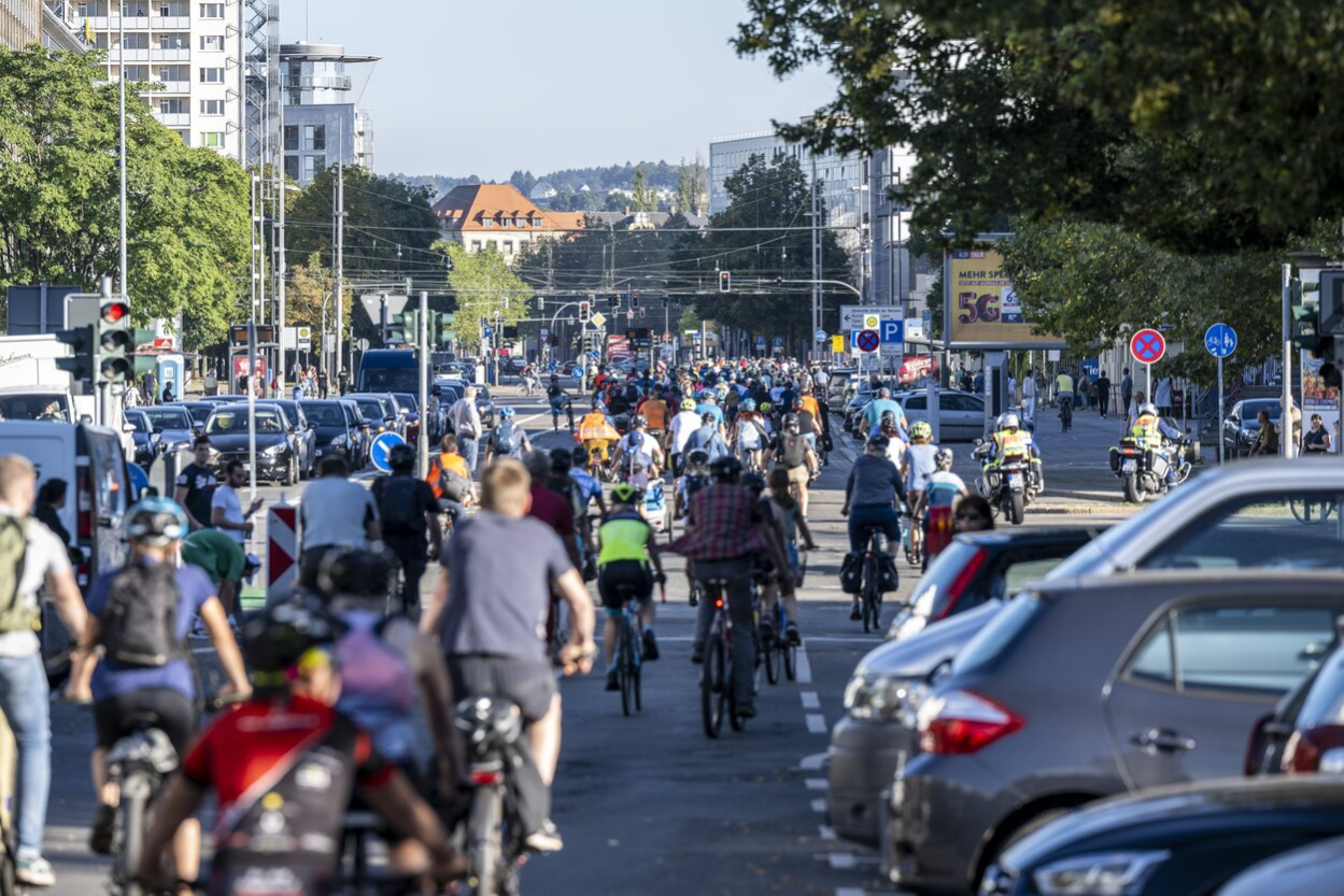 STADTRADELN 2023 - Abschlusstour durch Chemnitz